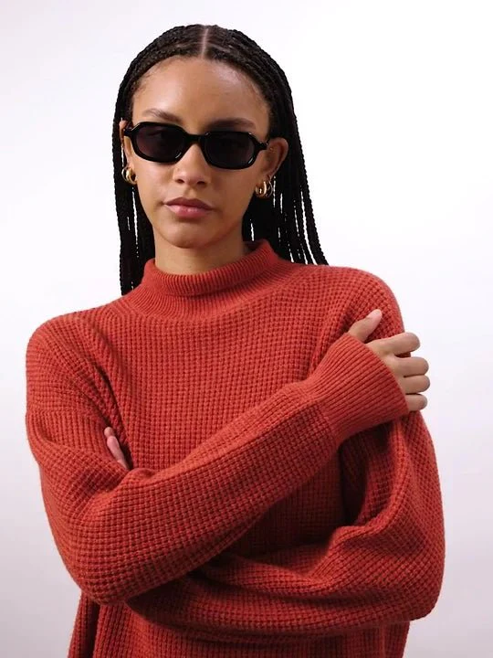Psyche / Olive Green Acetate & Sky Blue Lens - Image 4