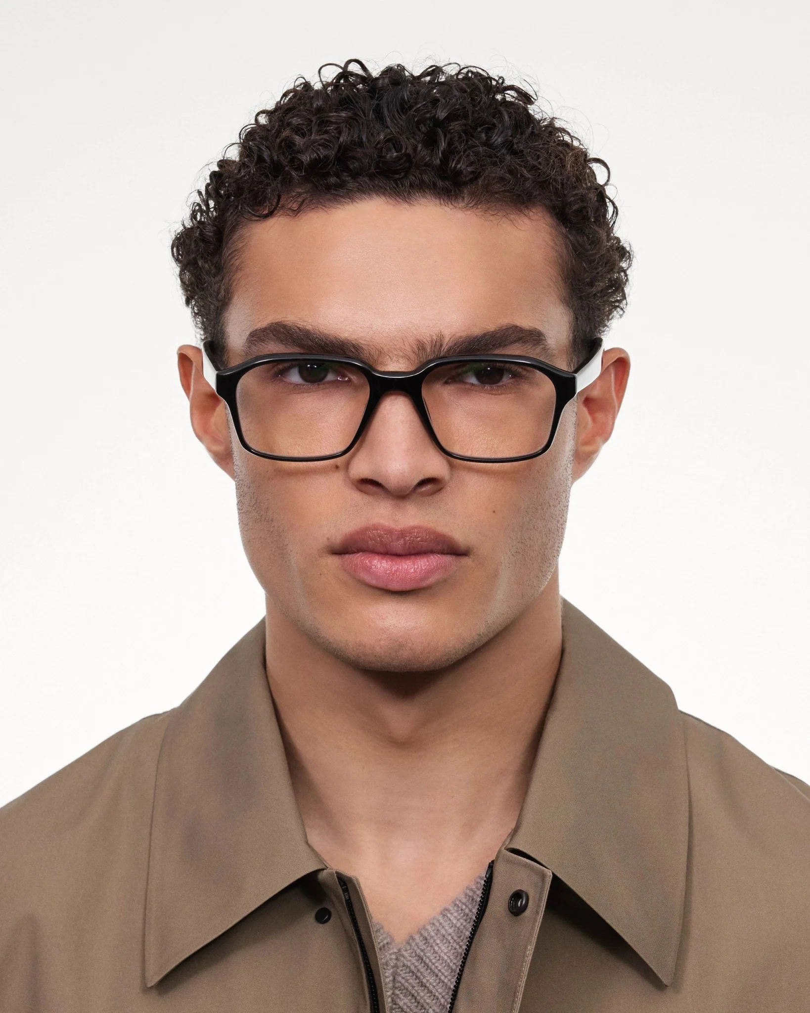 Quill Optical / Black Acetate & Clear Lens - Image 3