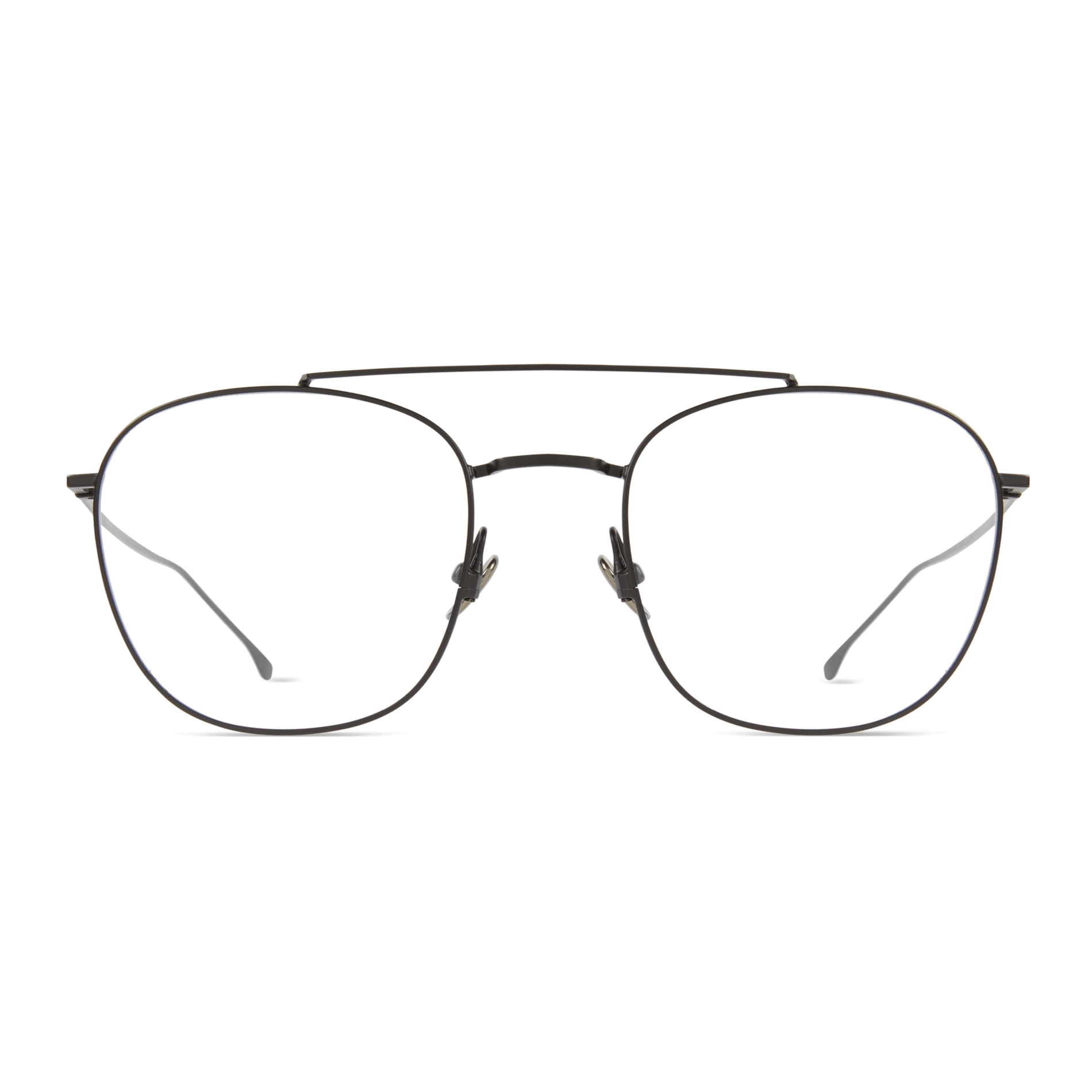 Raphael Optical / Black Metal & Blue-Light Lens