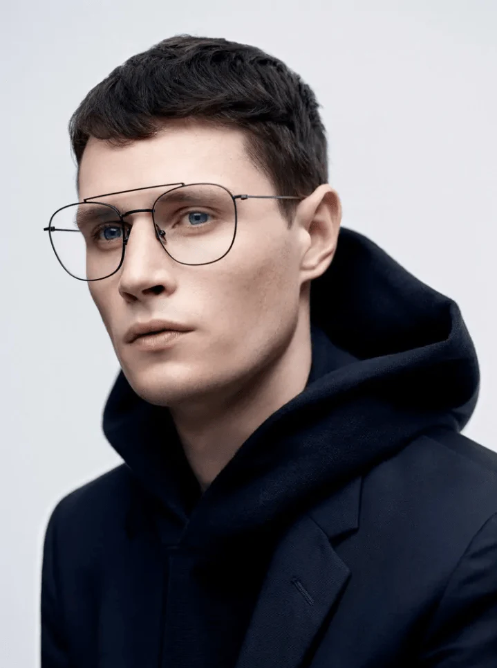 Raphael Optical / Black Metal & Blue-Light Lens - Image 3