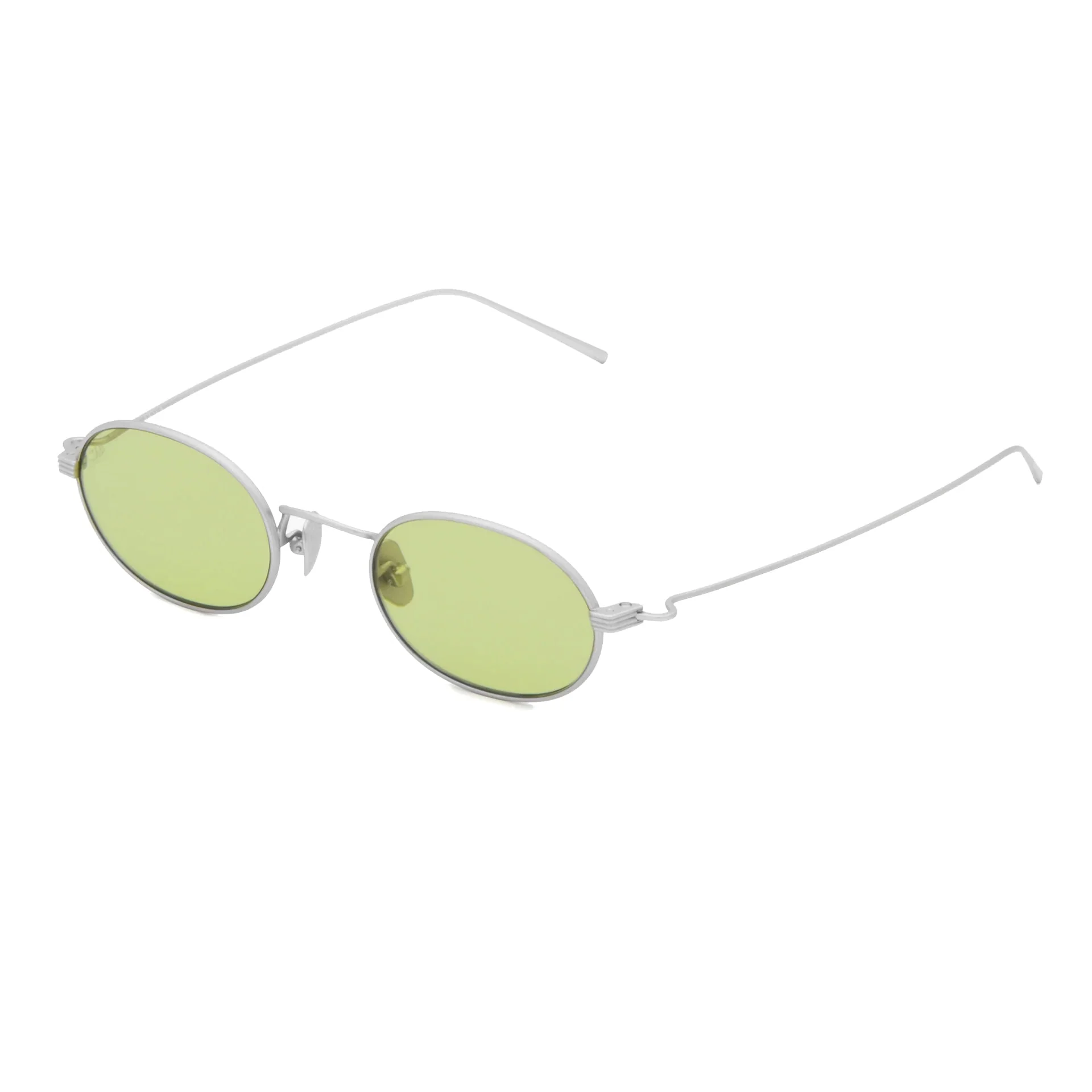 Rio / Matte Silver Titanium & Lt Green Lens - Image 2
