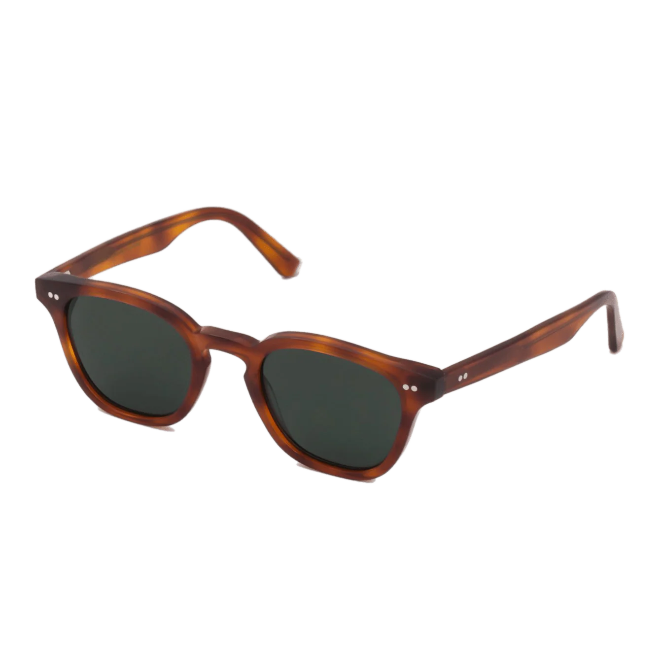River / Amber Acetate & Green Solid Lens - Image 2