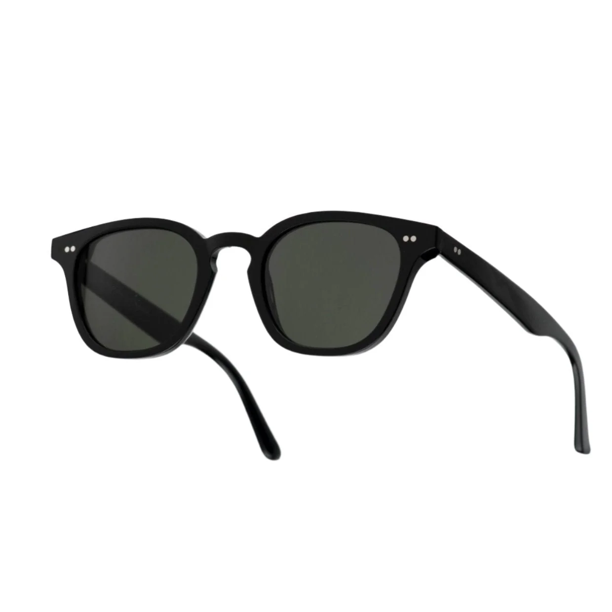 River / Black Acetate & Green Solid Lens - Image 2