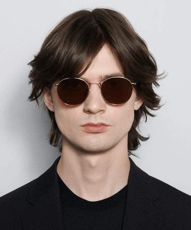 Round / Soft Gold & Brown Lens - Image 4