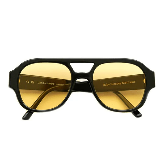 Ruby / Black & Yellow Lens