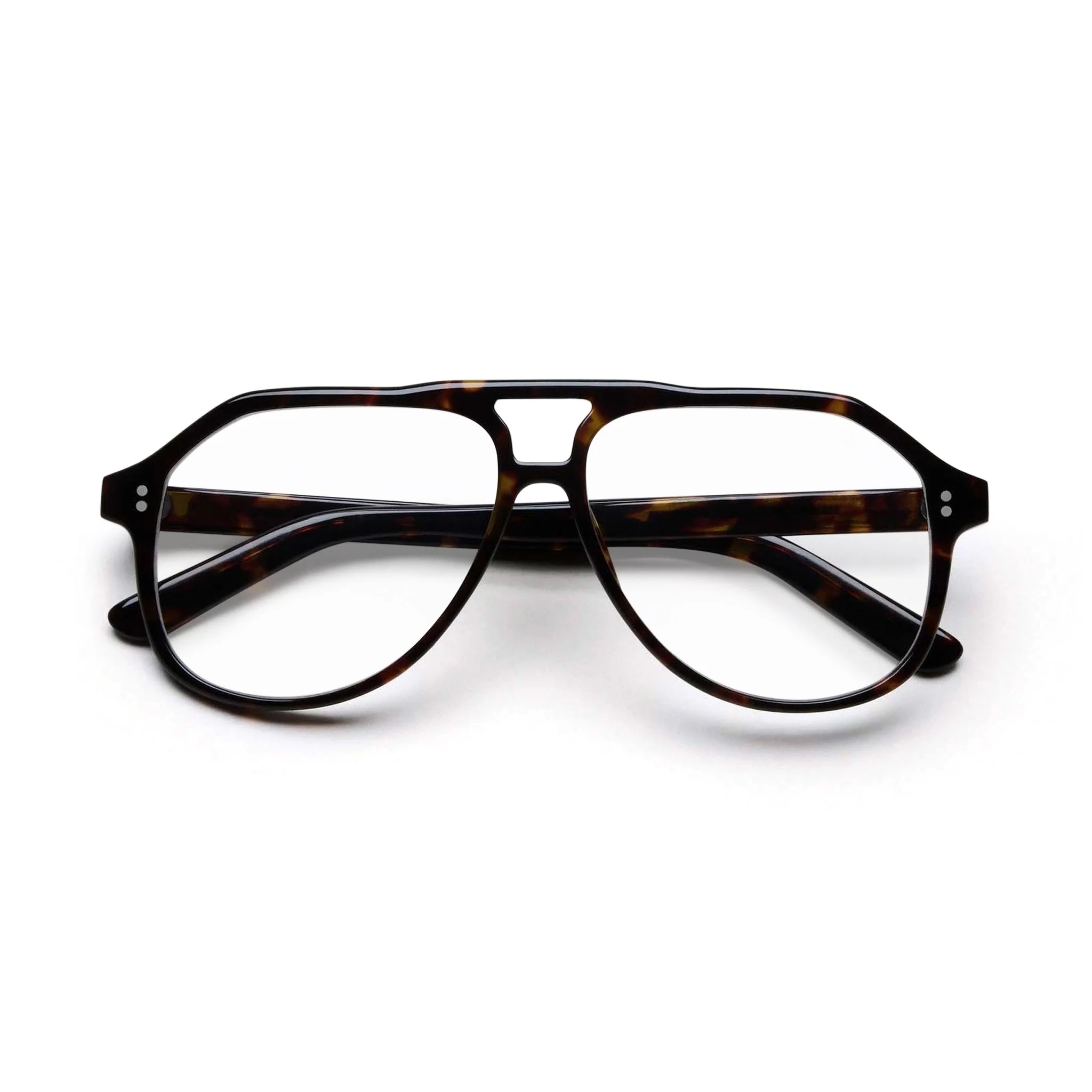 Sally Optical / Tortoise Acetate & Clear Lens