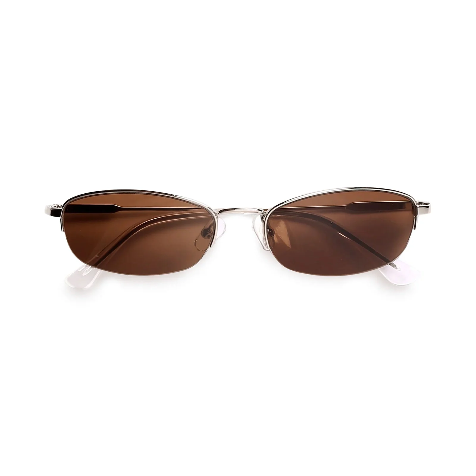 Selk / Silver Metal & Brown Lens