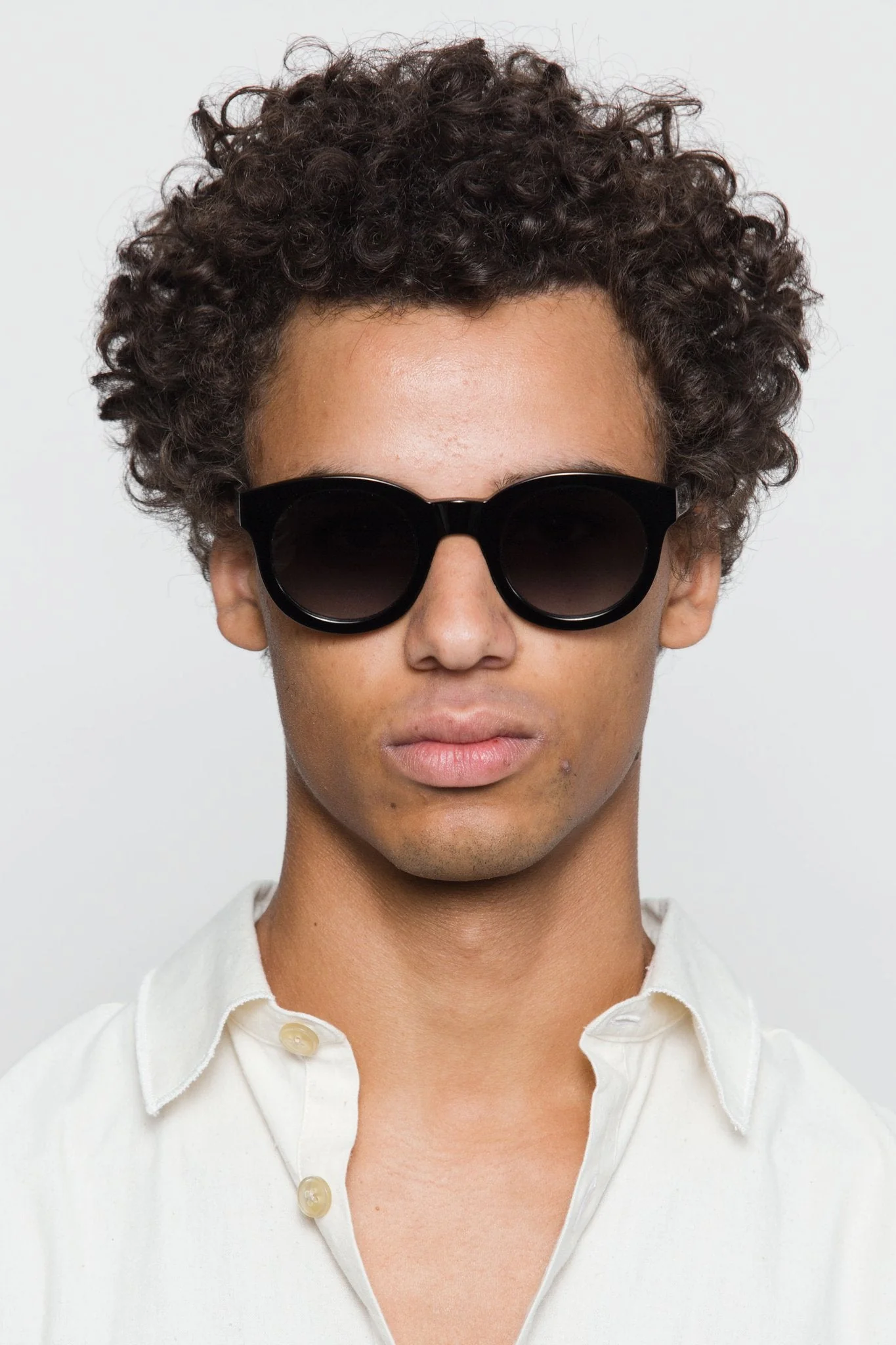 Shiro / Black Acetate & Grey Gradient Lens - Image 3