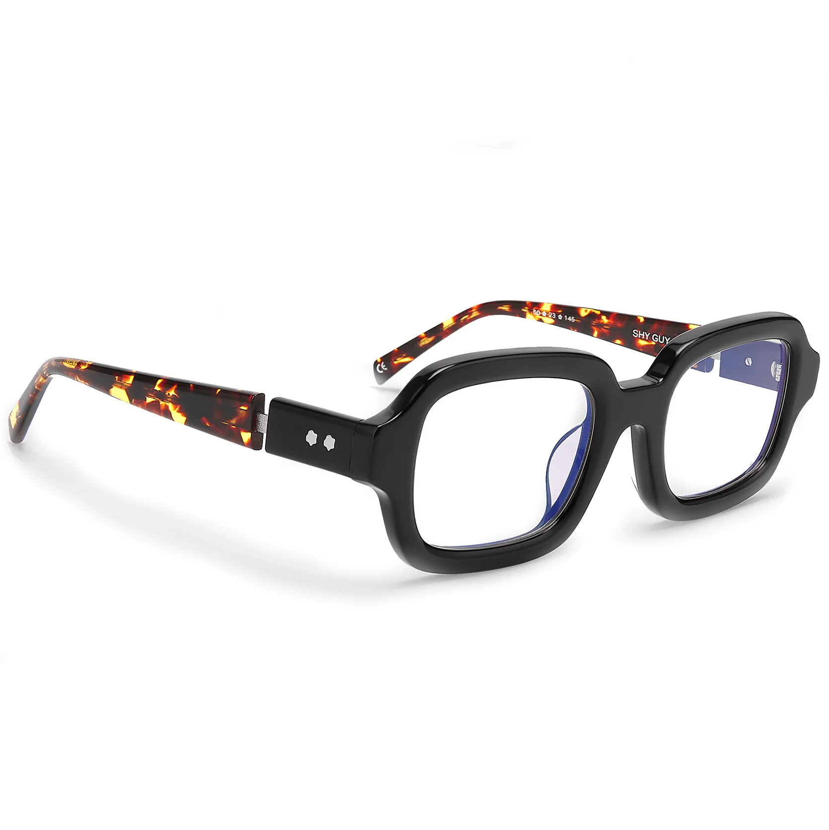 Shy Guy Optical / Black Tortoise & Blue-Light Lens - Image 2