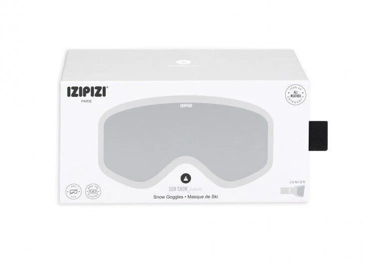 Junior Kids Ski Snowboard Goggles / White - Image 4