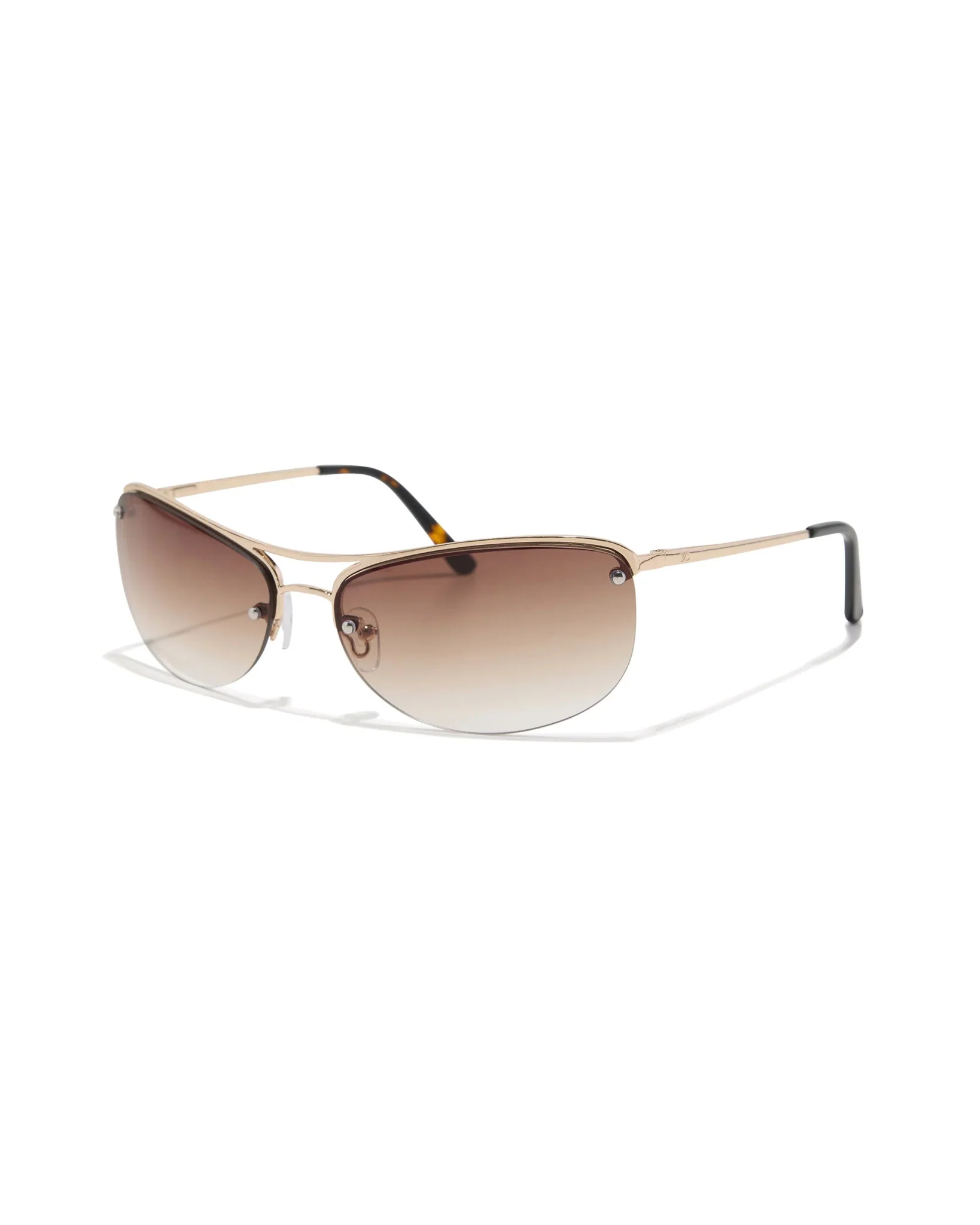 Slim / Polished Gold & Hustler Brown Lens - Image 2