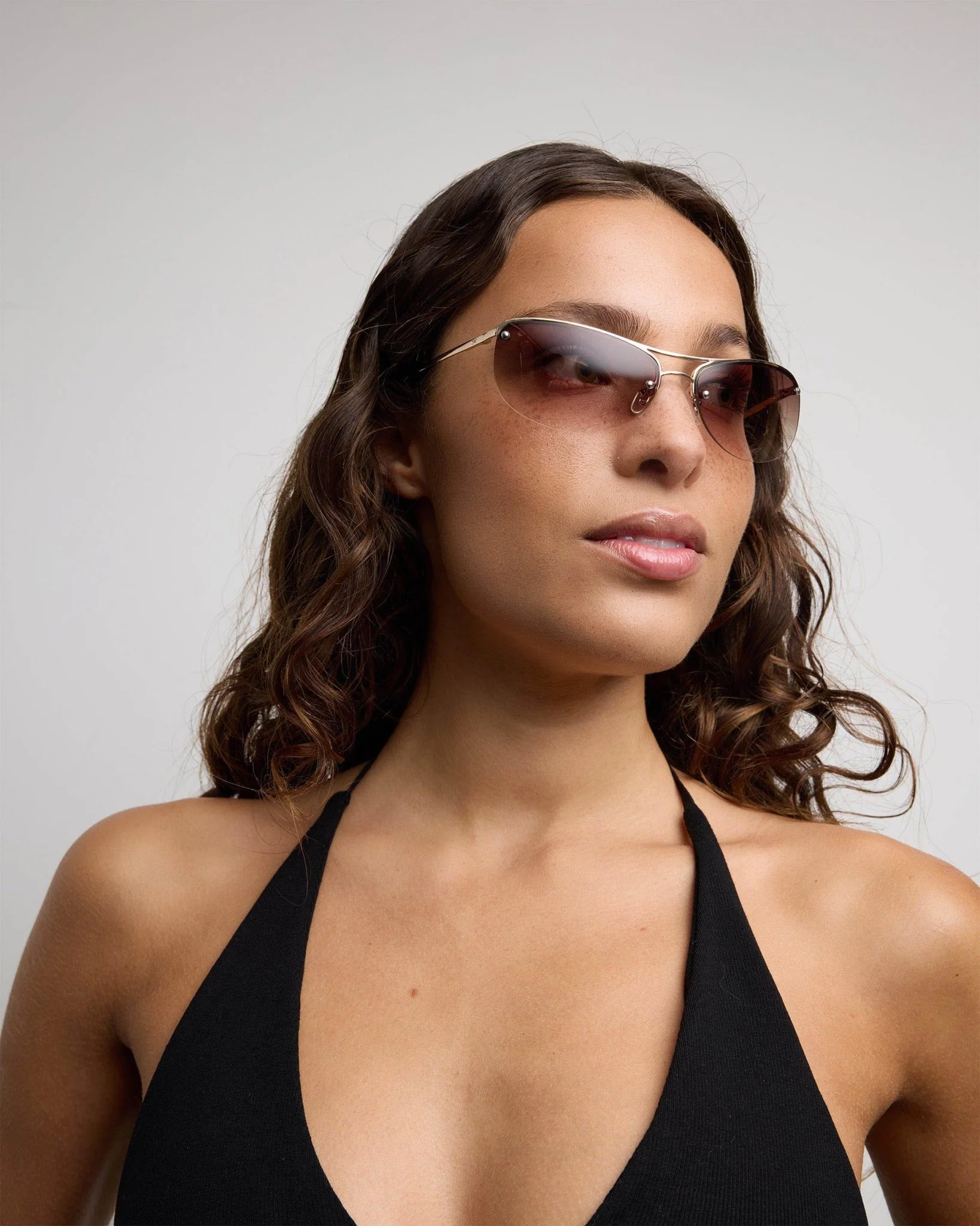 Slim / Polished Gold & Hustler Brown Lens - Image 4