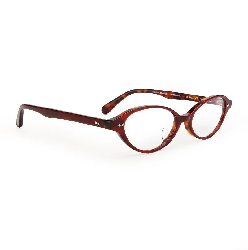 Small Talk Optical / Red Tortoise & Blue-Light Lens - Image 2