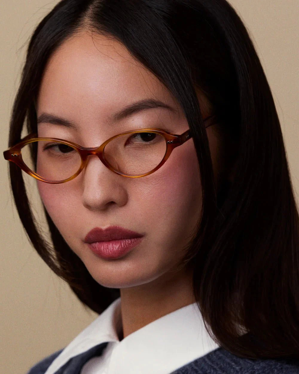 Small Talk Optical / Red Tortoise & Blue-Light Lens - Image 4