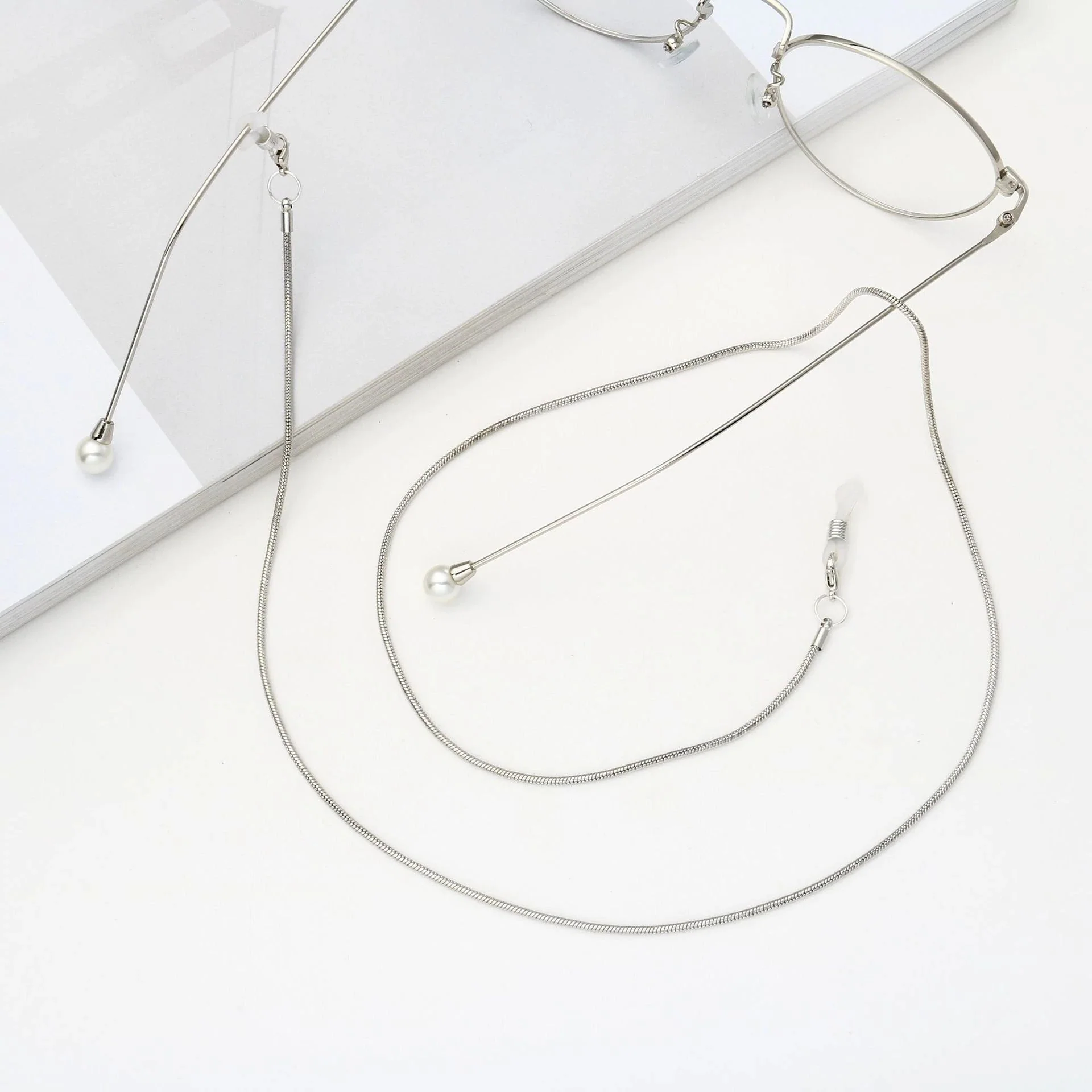 Snake Sun Chain / Silver - Image 3