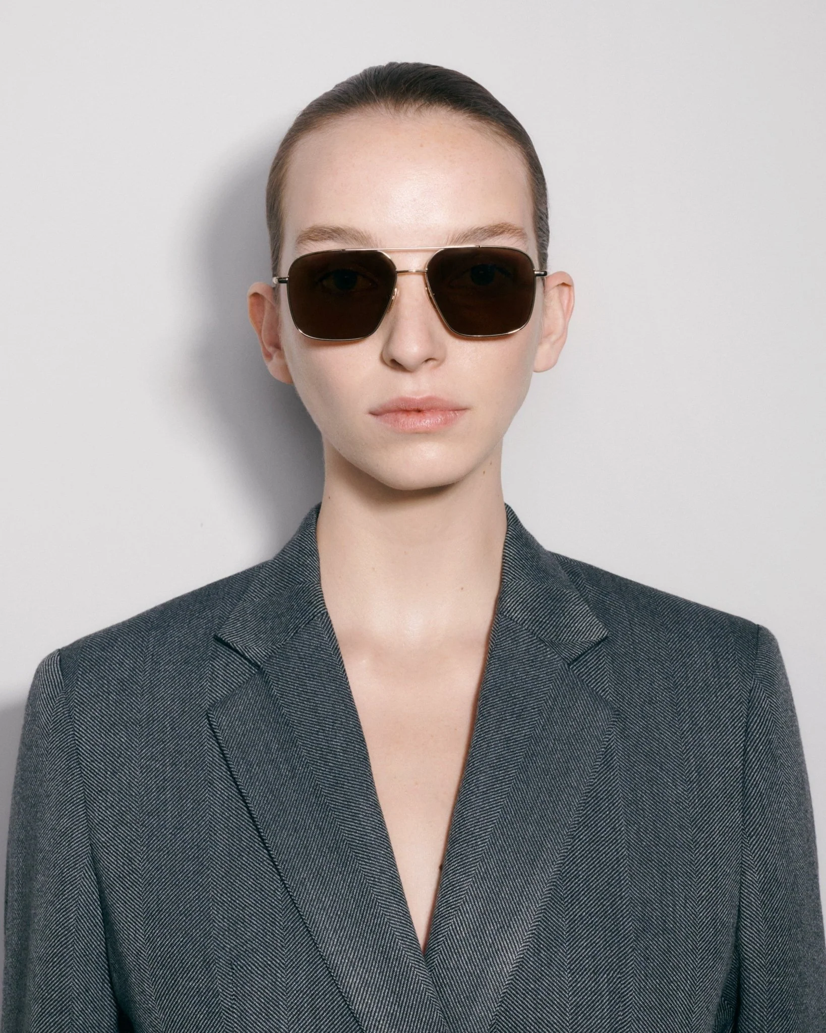 Steel Limited Aviator / Gold & Brown Lens - Image 2