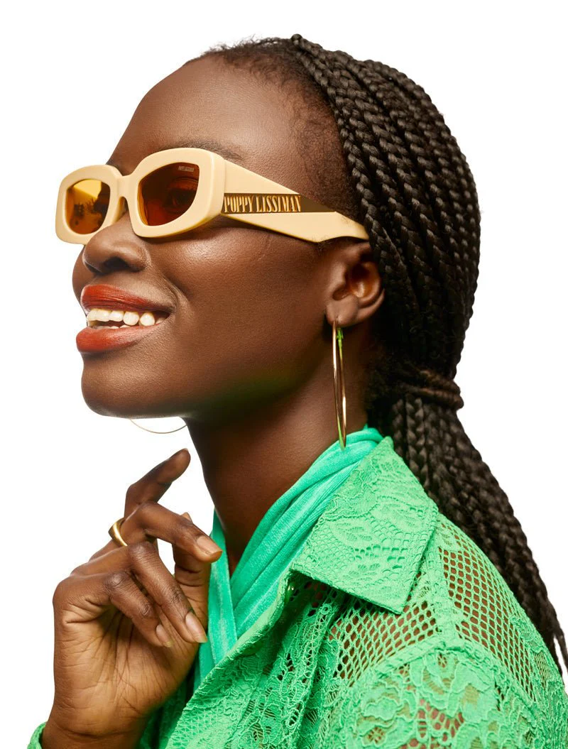 Stevie / Caramel & Dark Honey Yellow Lens - Image 3