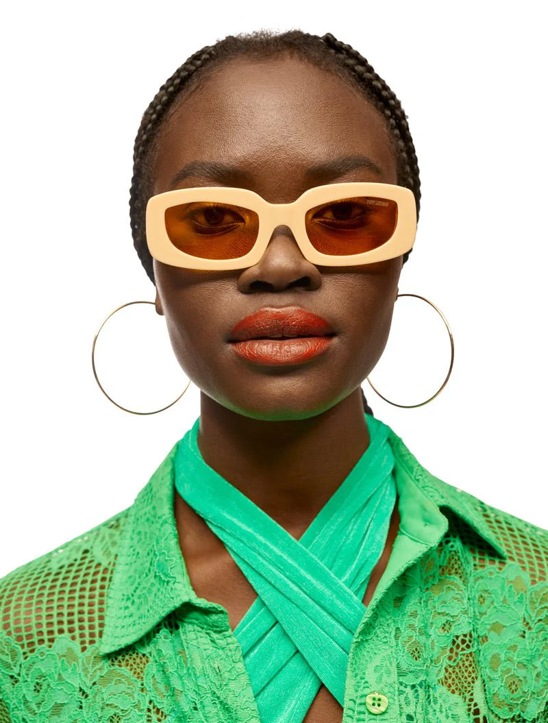 Stevie / Caramel & Dark Honey Yellow Lens - Image 4