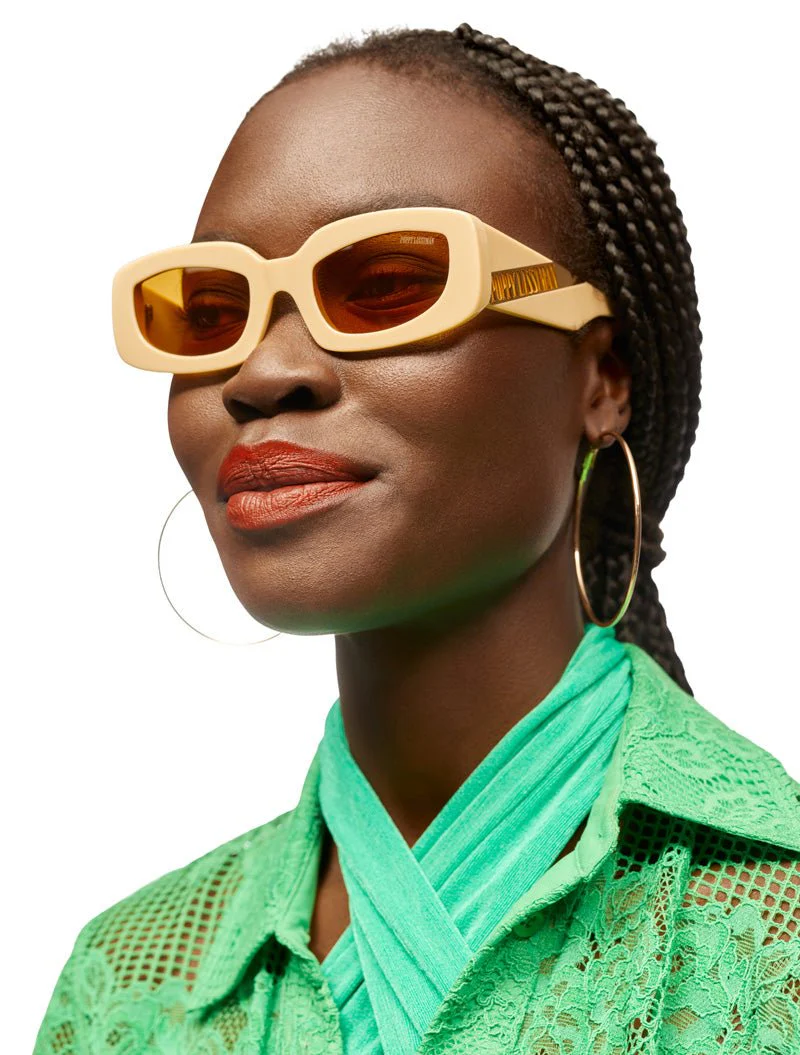 Stevie / Caramel & Dark Honey Yellow Lens - Image 5