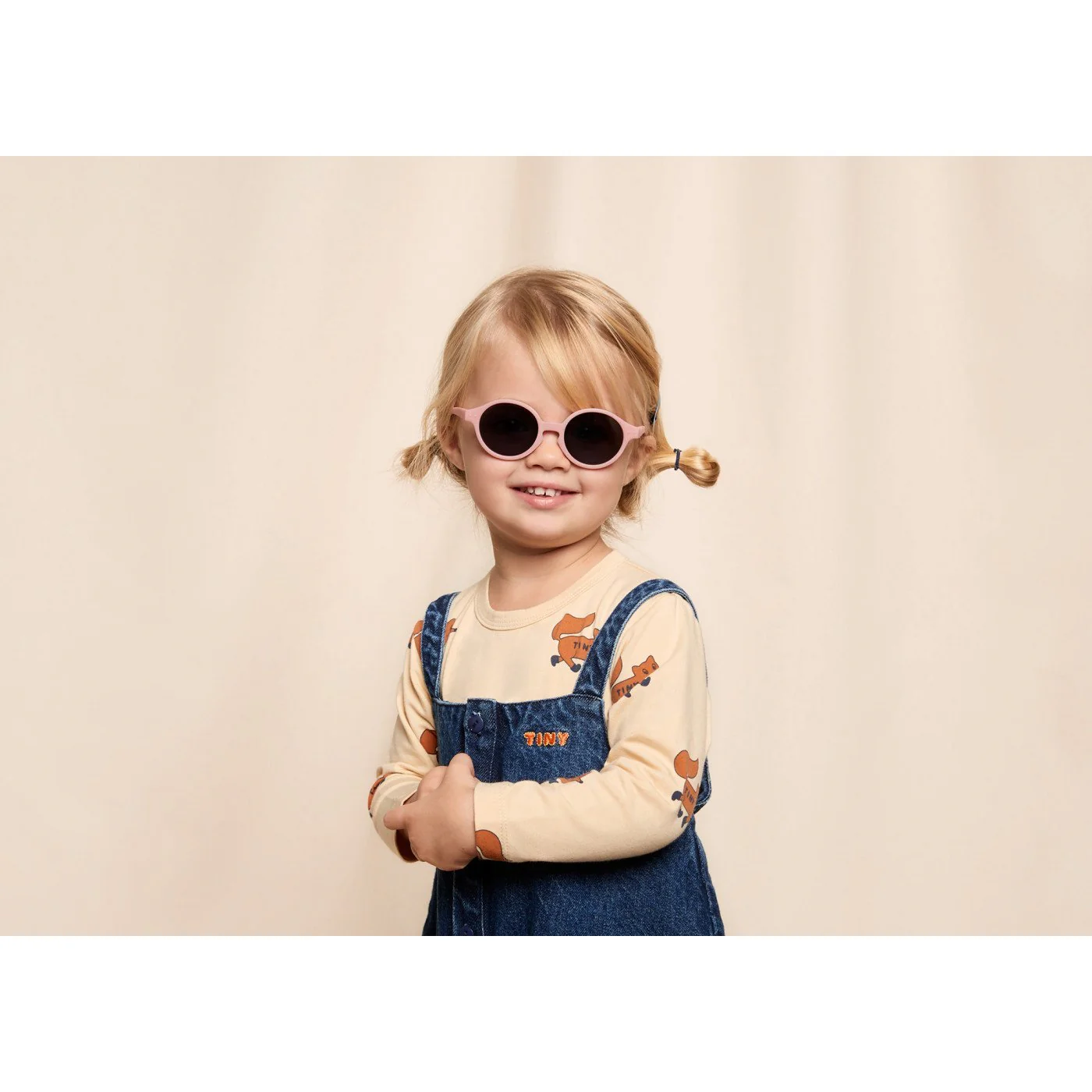 Sun Kids Baby Sunglasses / 0-9 Months / Style D / Black - Image 7
