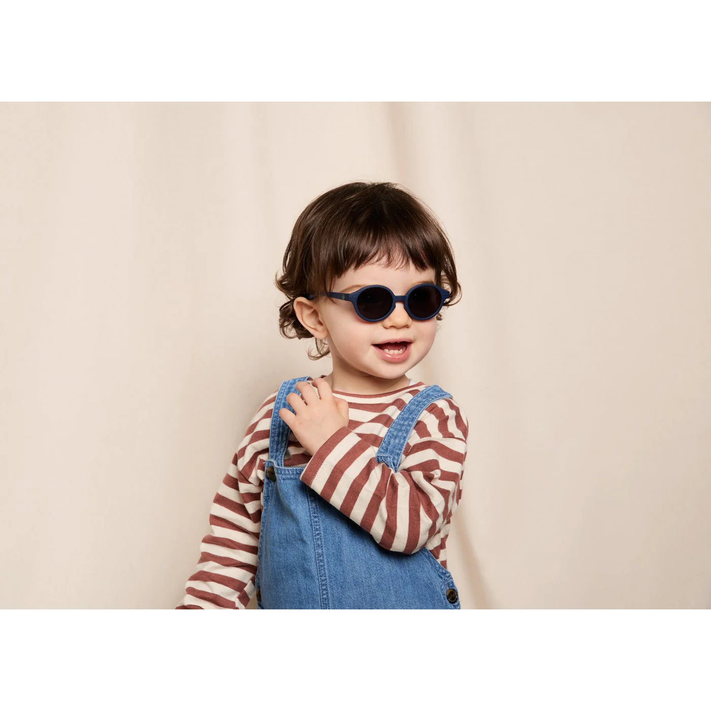Sun Kids Baby Sunglasses / 0-9 Months / Style D / Denim Blue - Image 4