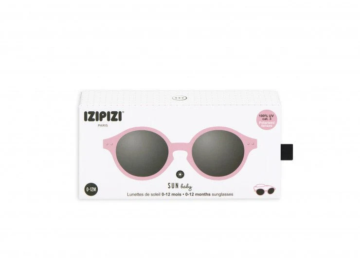 Sun Kids Baby Sunglasses / 0-9 Months / Style D / Pastel Pink - Image 6