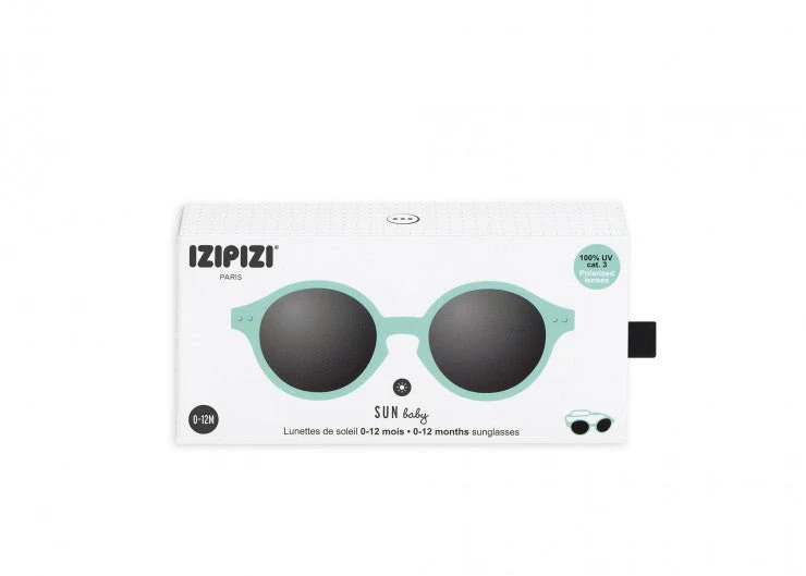 Sun Kids Baby Sunglasses / 0-9 Months / Style D / Sweet Blue - Image 5