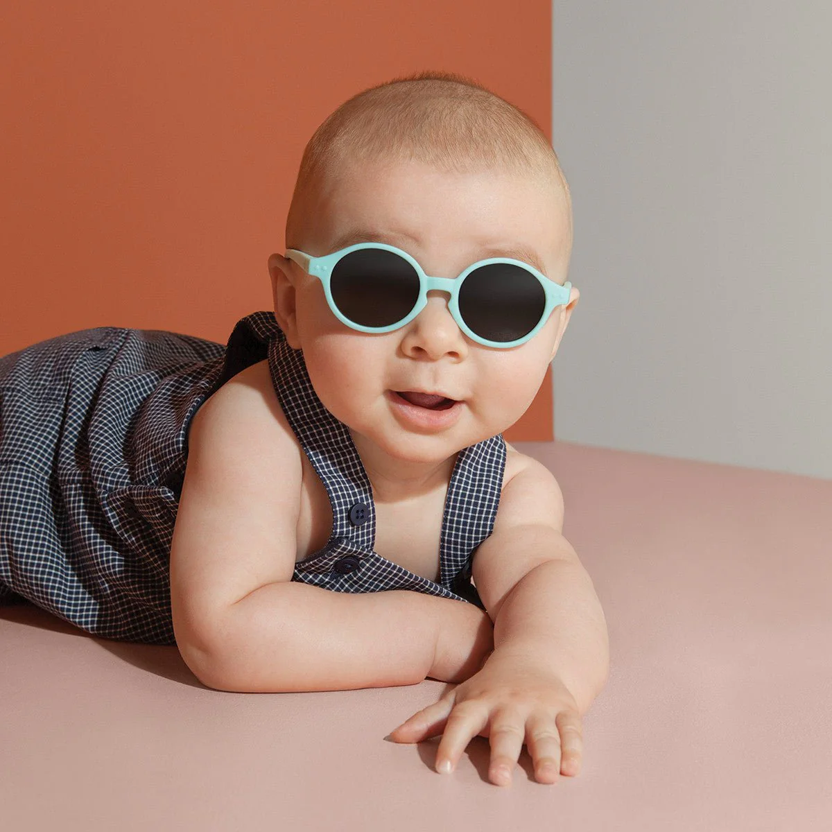 Sun Kids Baby Sunglasses / 0-9 Months / Style D / Sweet Blue - Image 6