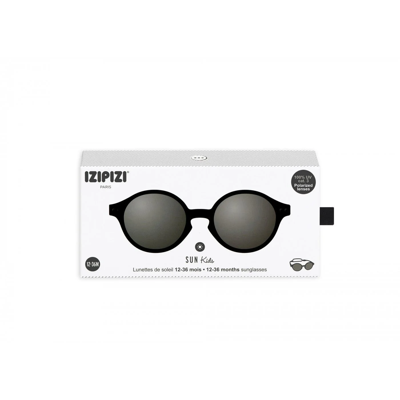 Sun Kids Baby Sunglasses / 9-36 Months / Style D / Black - Image 5