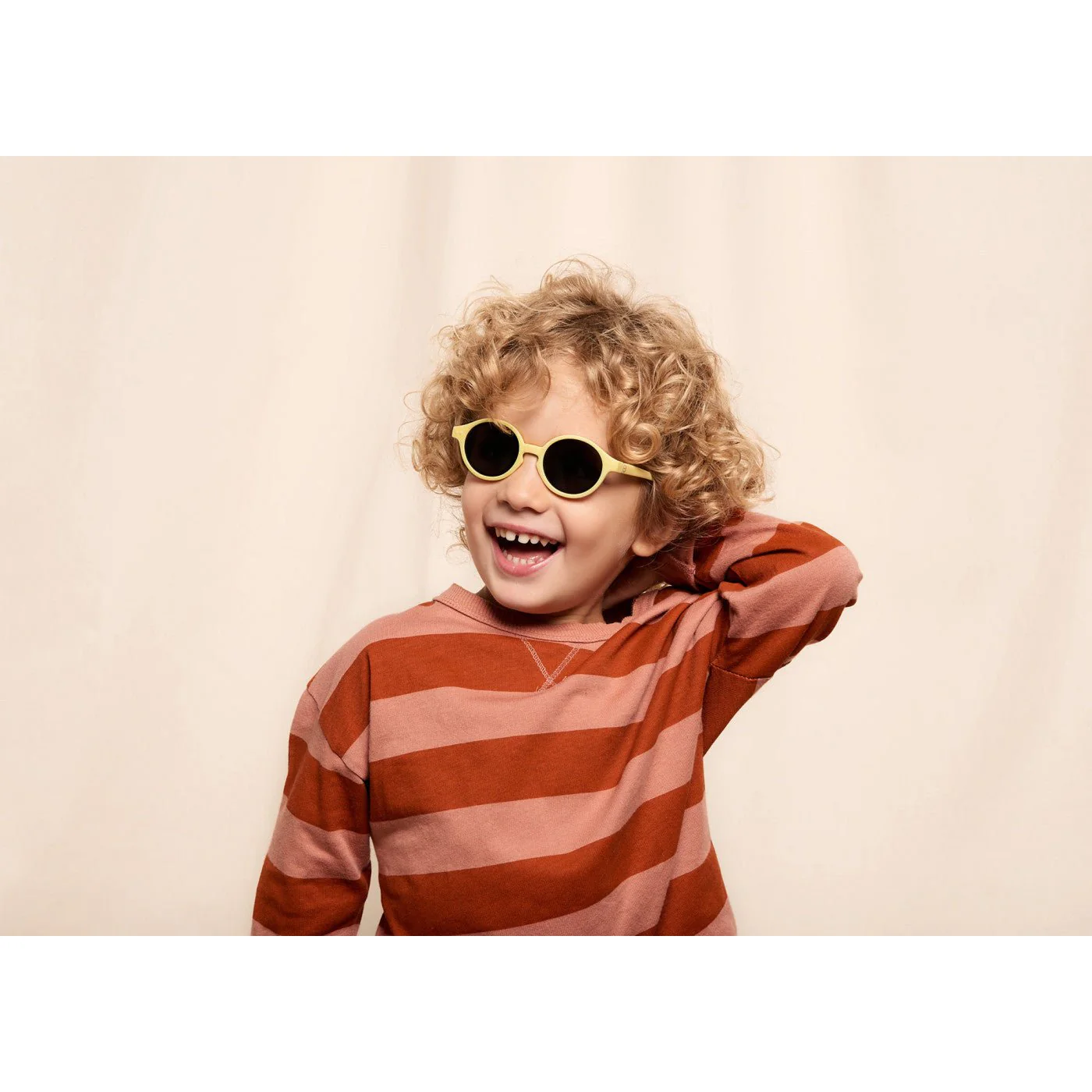 Sun Kids Baby Sunglasses / 9-36 Months / Style D / Lemonade - Image 5