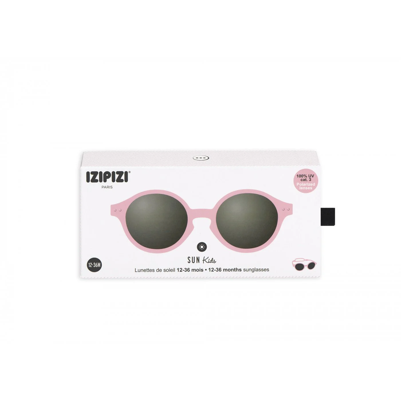 Sun Kids Baby Sunglasses / 9-36 Months / Style D / Pastel Pink - Image 5