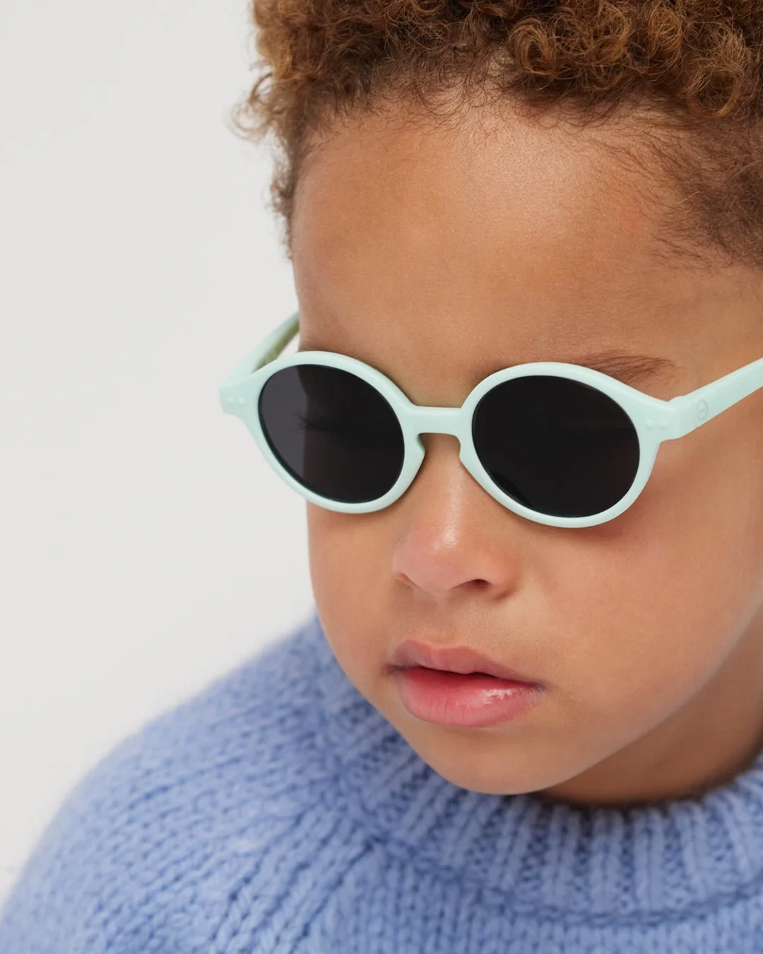 Sun Kids Baby Sunglasses / 9-36 Months / Style D / Sweet Blue - Image 6