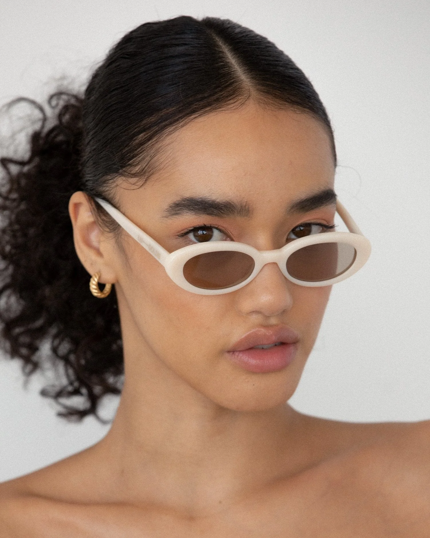 Sylvie / Creme & Tan Lens - Image 3