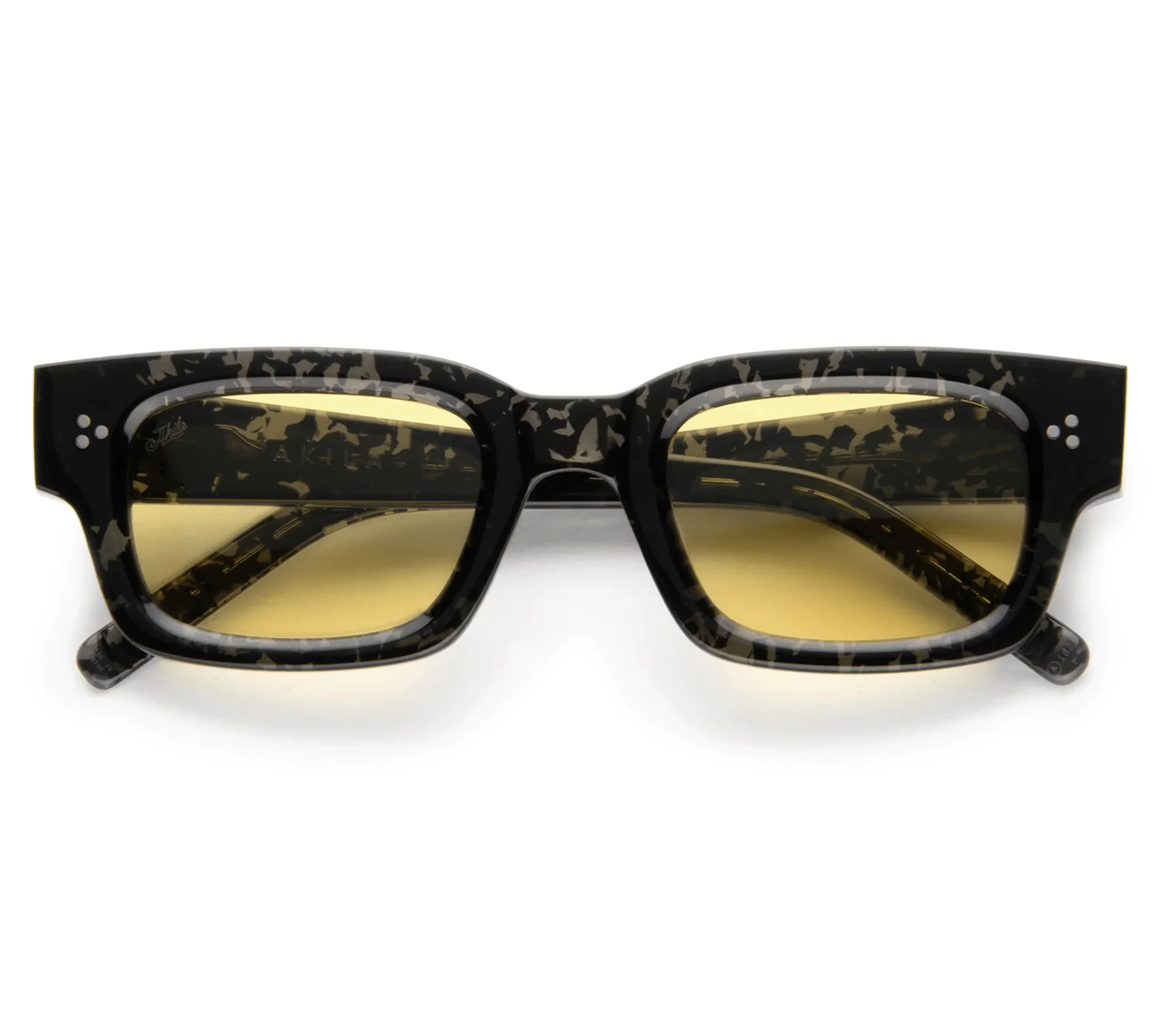 Syndicate / Black Tortoise Acetate & Yellow Lens