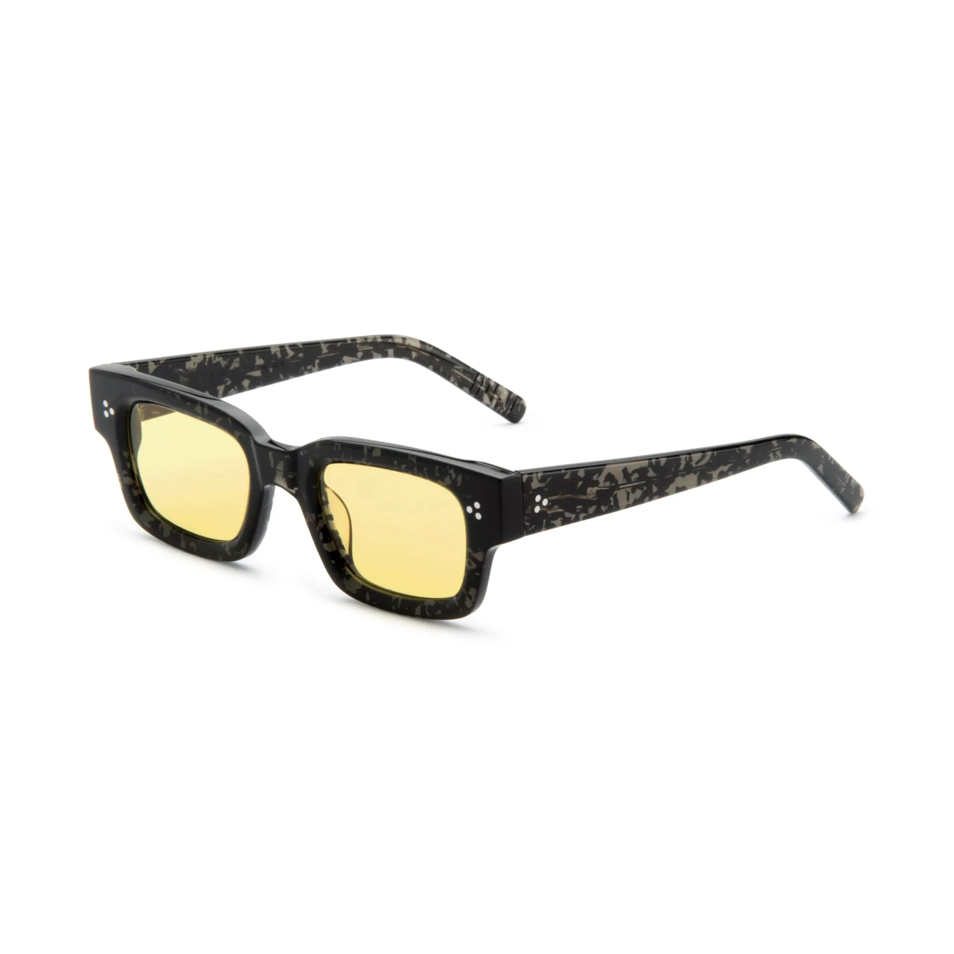 Syndicate / Black Tortoise Acetate & Yellow Lens - Image 2