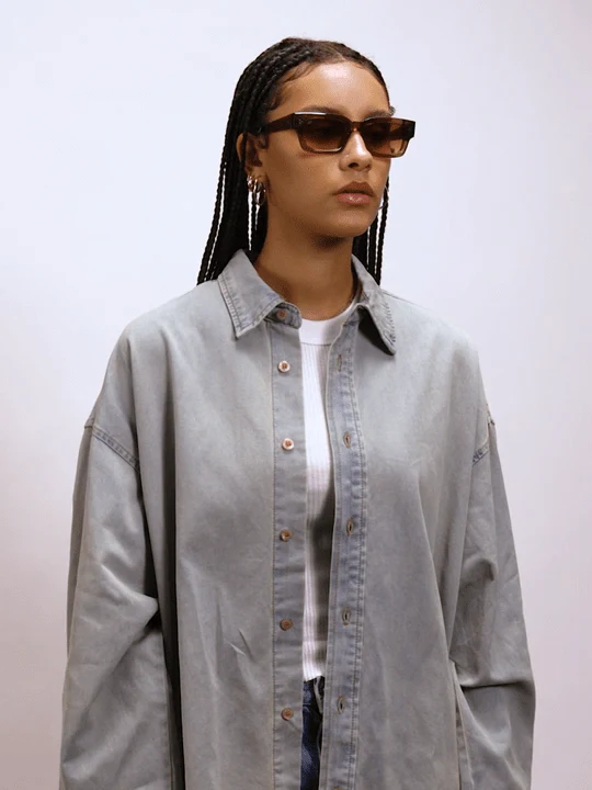 Syndicate / Brown Acetate & Amber Gradient Lens - Image 3