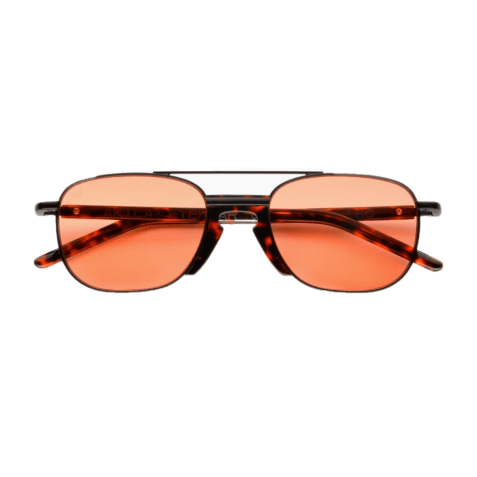 Task Force / Tortoise Acetate & Apricot Lens
