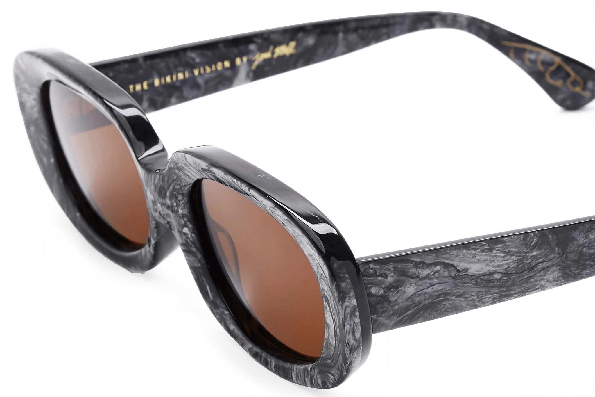 The Bikini Vision / Grey Marble Bio & Amber Lens - Image 2