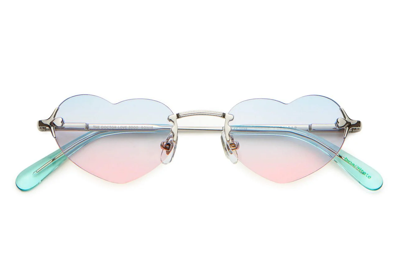 The Doctor Love 2000 / Diamond Blue Bio & Snow Cone Gradient Lens