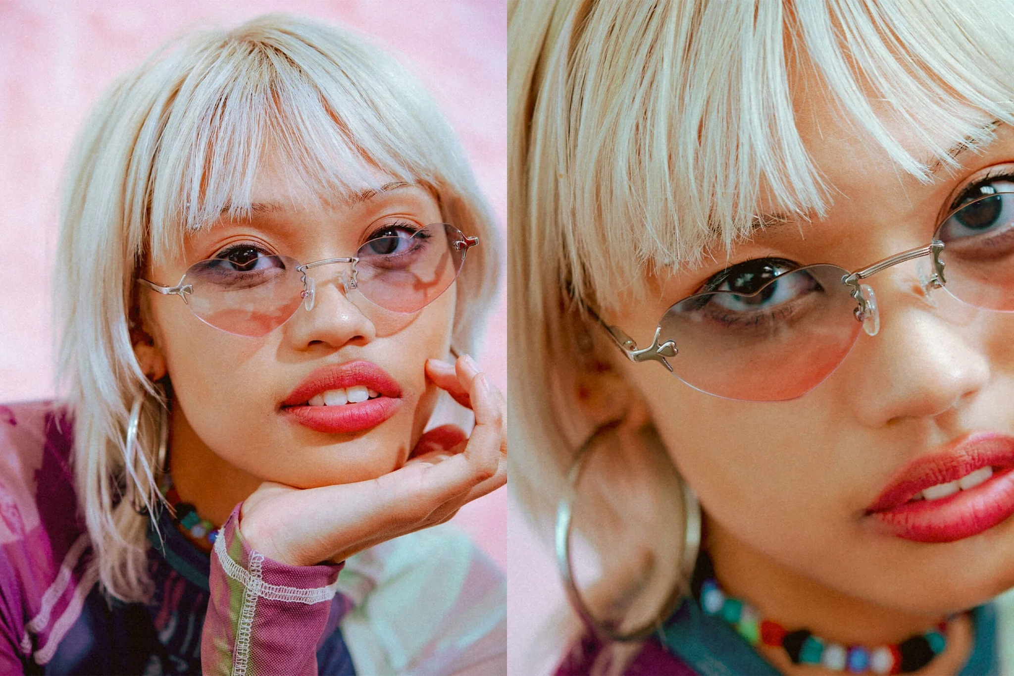 The Doctor Love 2000 / Diamond Blue Bio & Snow Cone Gradient Lens - Image 3