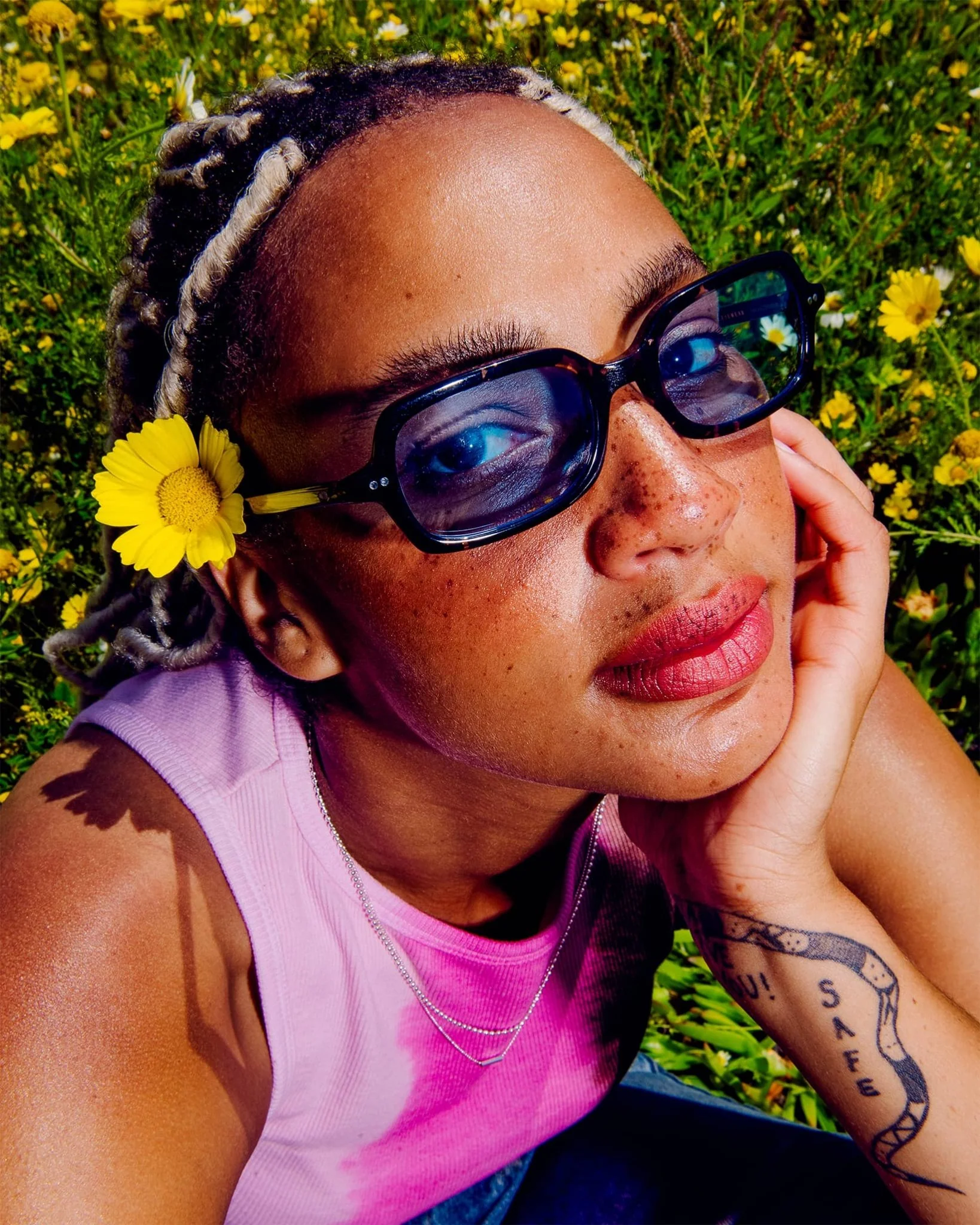 The Dream Cassette / Black Tortoise Bio & Blue Tint Lens - Image 6