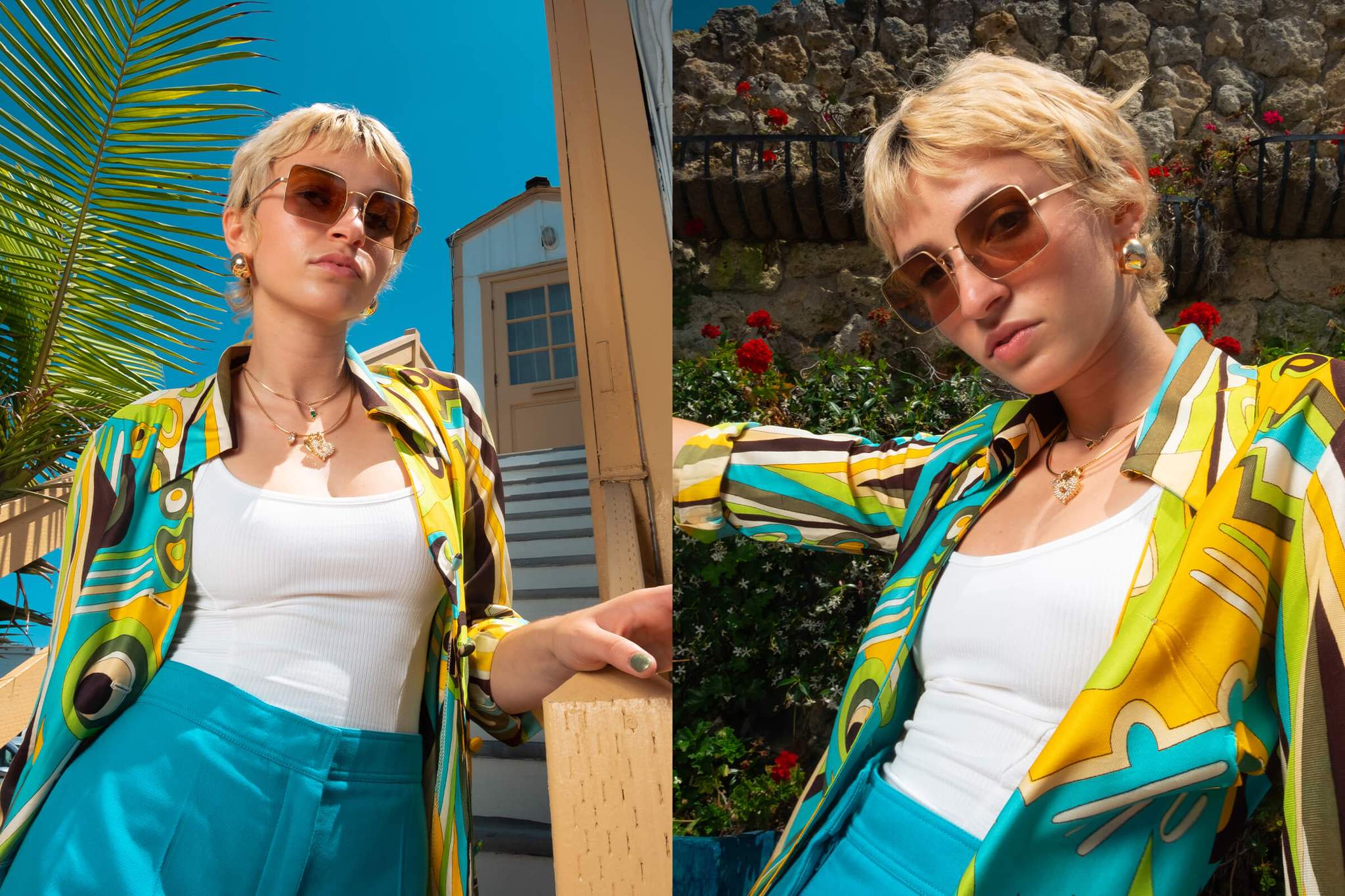 The Full Bloom / Brushed Gold Tortoise Bio & Vintage Mustard Lens - Image 8