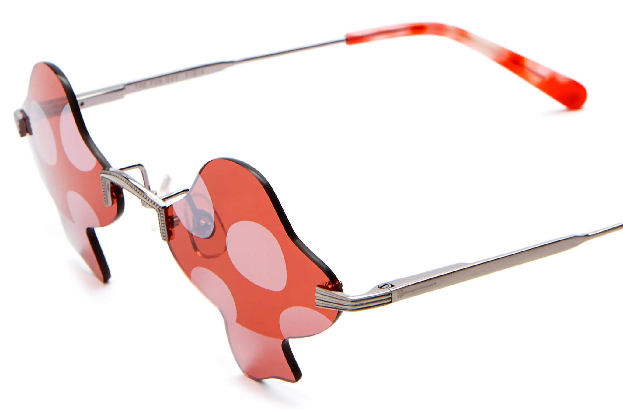 The Fun Guy / Brushed Silver & Red Confetti Bio - Image 2