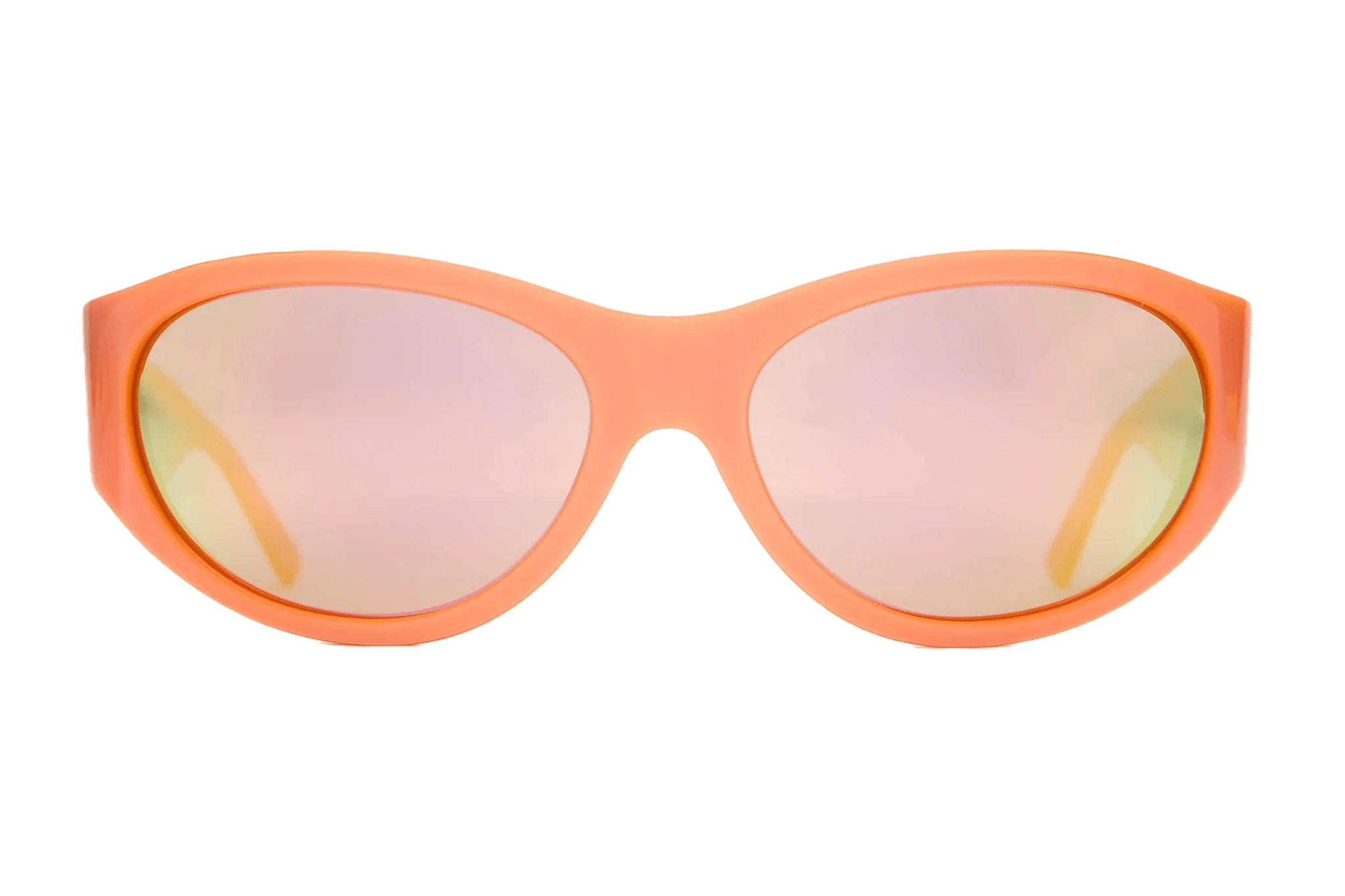 The Funk Daddy / Recycled Metallic Peach & Peach Mirror Lens