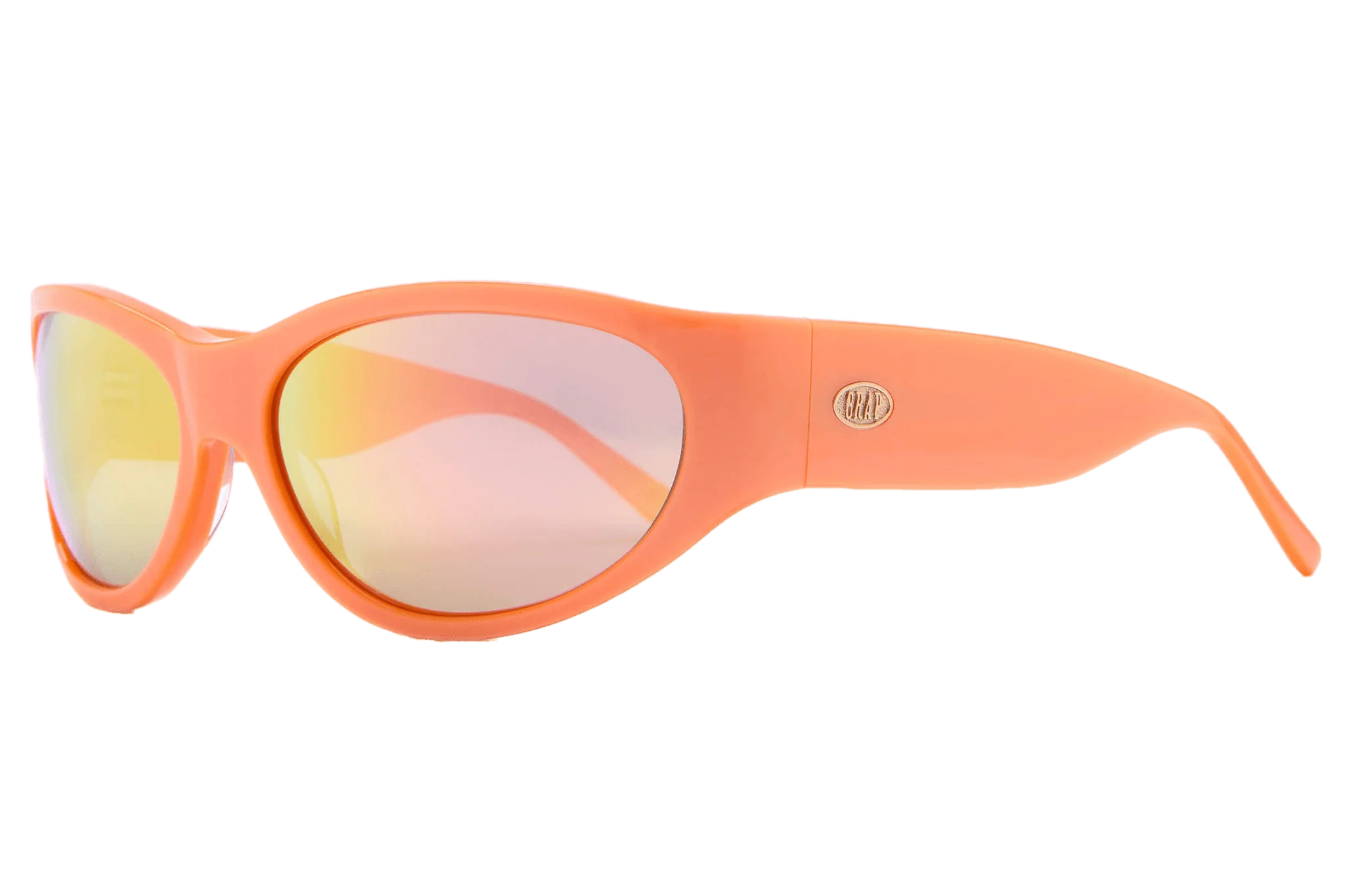 The Funk Daddy / Recycled Metallic Peach & Peach Mirror Lens - Image 2