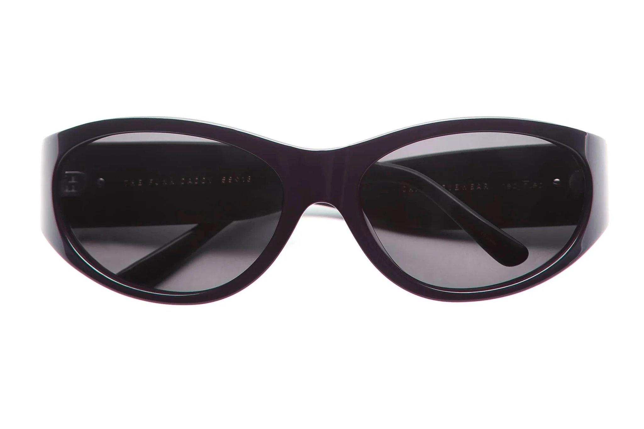 The Funk Daddy / Recycled Metallic Plum & Purple Lens