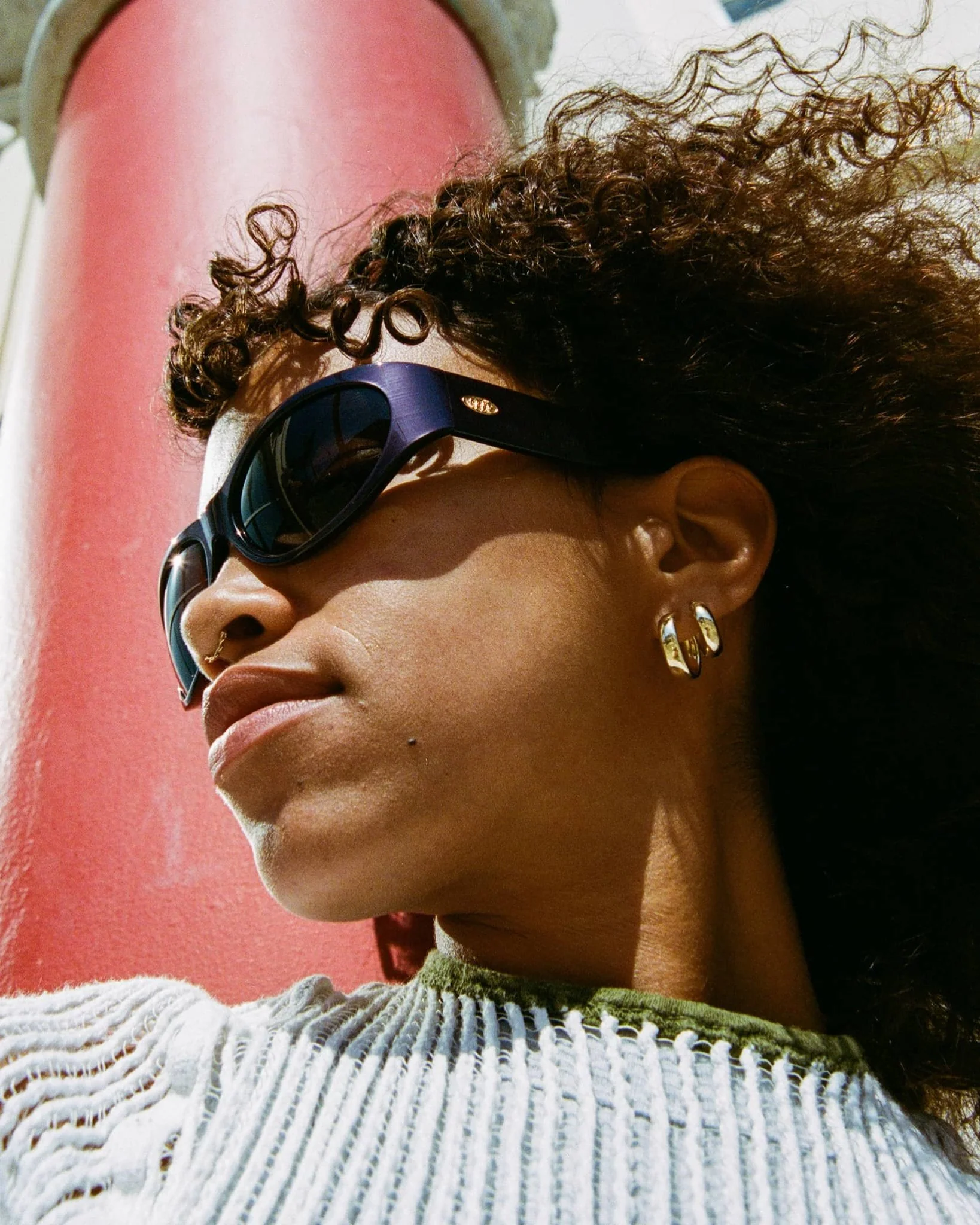 The Funk Daddy / Recycled Metallic Plum & Purple Lens - Image 4