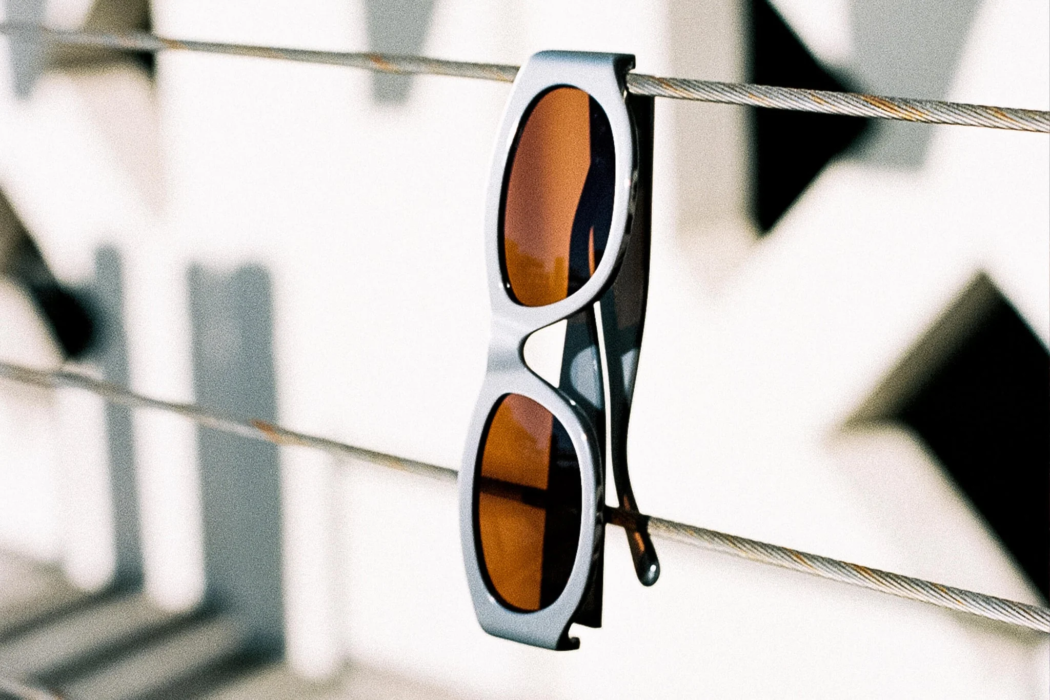 The Funk Punk / Recycled Metallic Silver & Amber Lens - Image 5