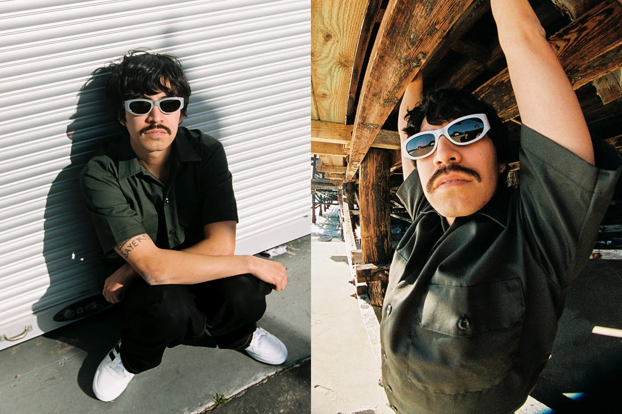 The Funk Punk / Recycled Metallic Silver & Amber Lens - Image 6