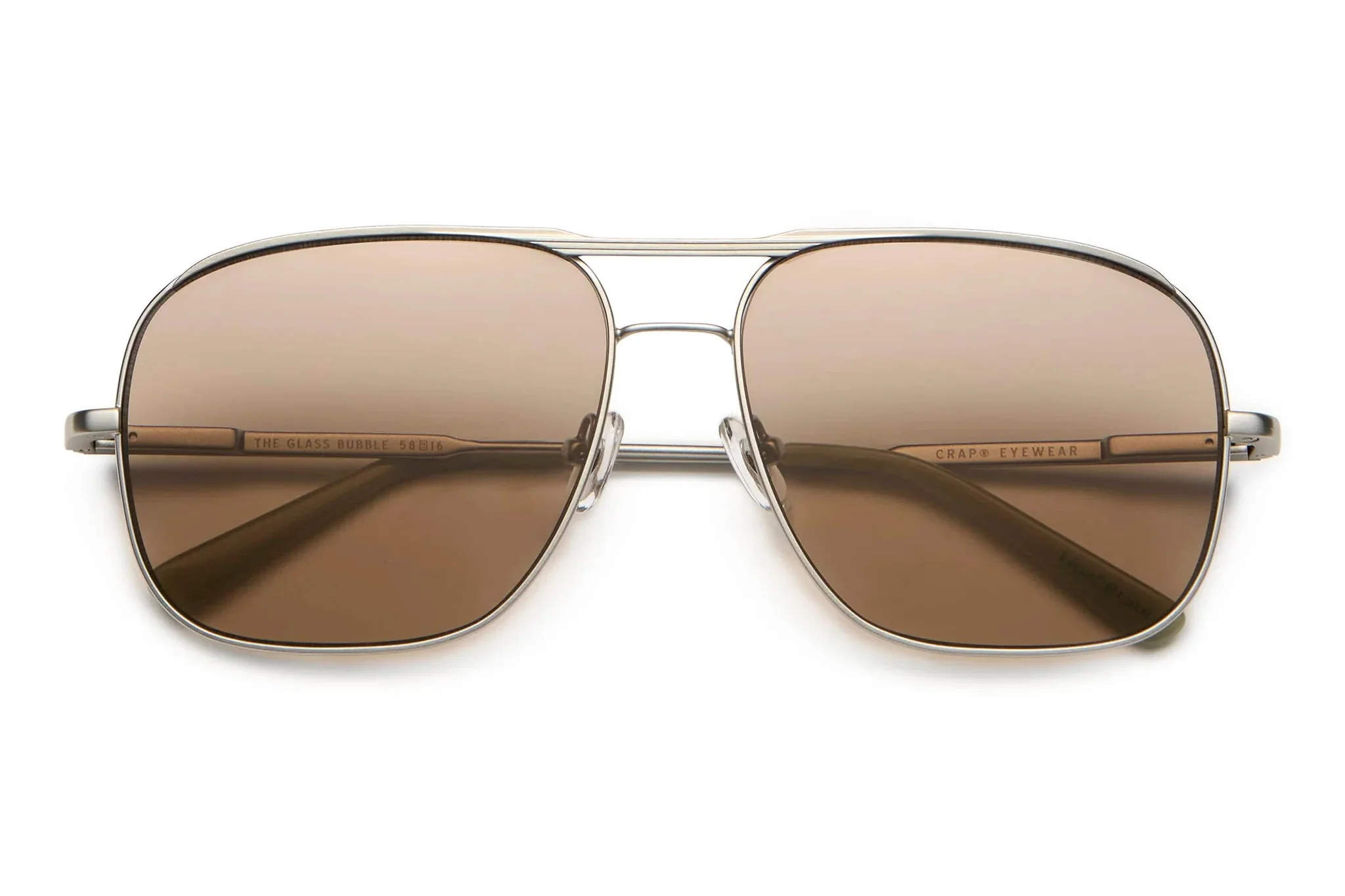 The Glass Bubble / Matte Silver & Artichoke Bio & Shroom Lens